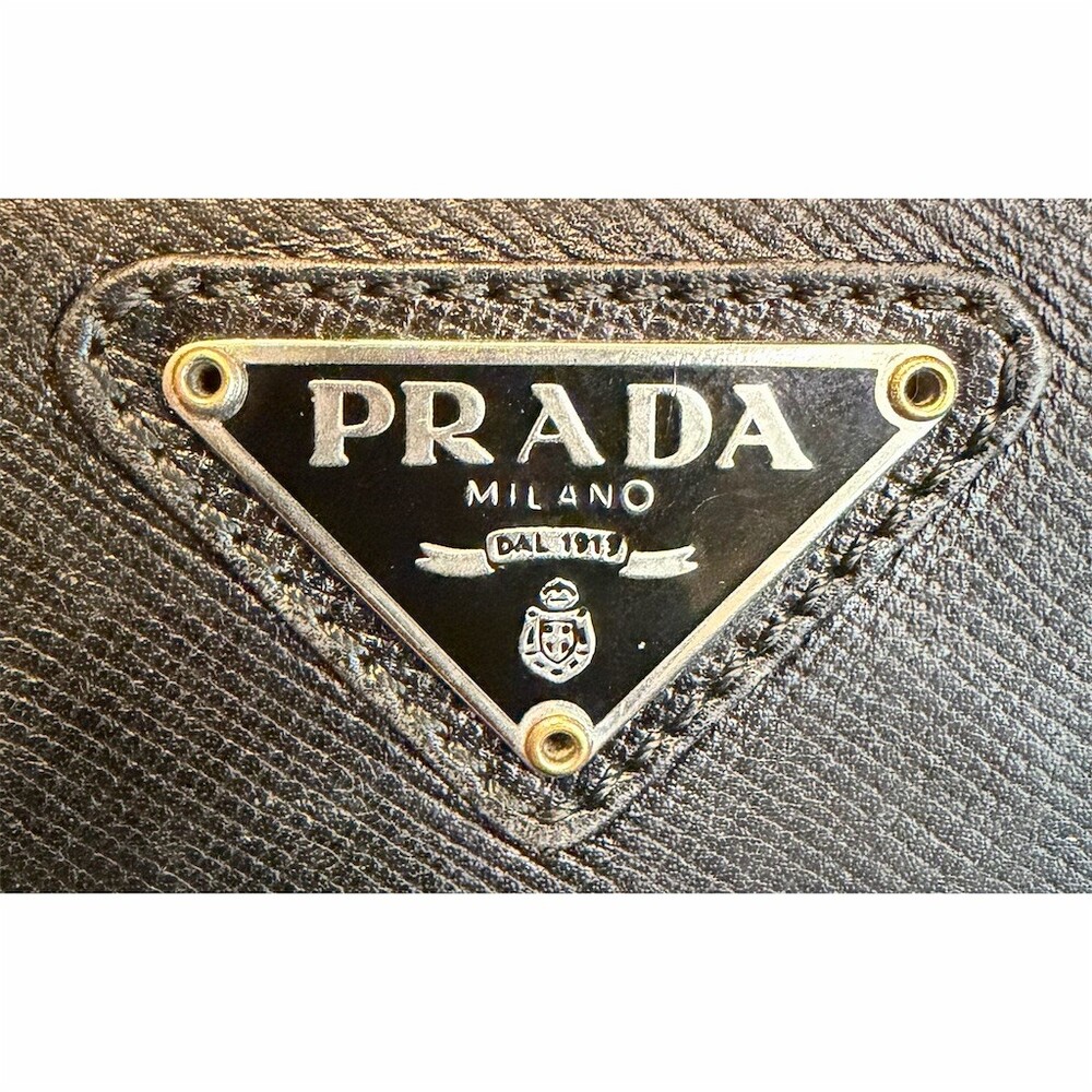 Prada Saffiano Leather Zip Around Wallet COA - Picture 6 of 7